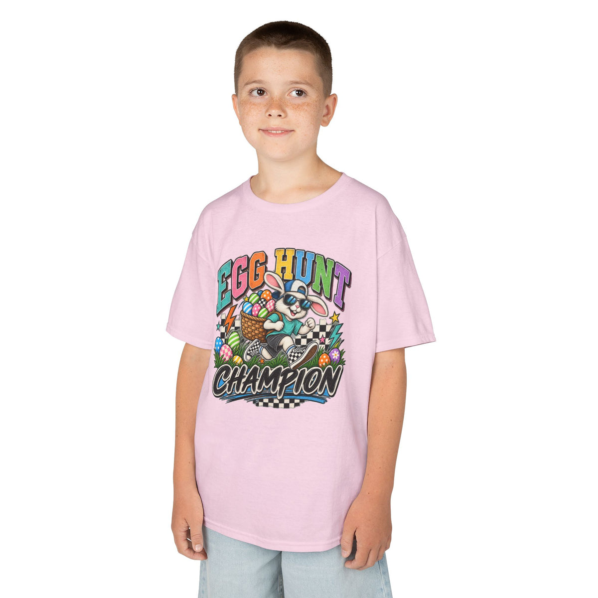 Egg Hunt Champion Youth Easter Tee