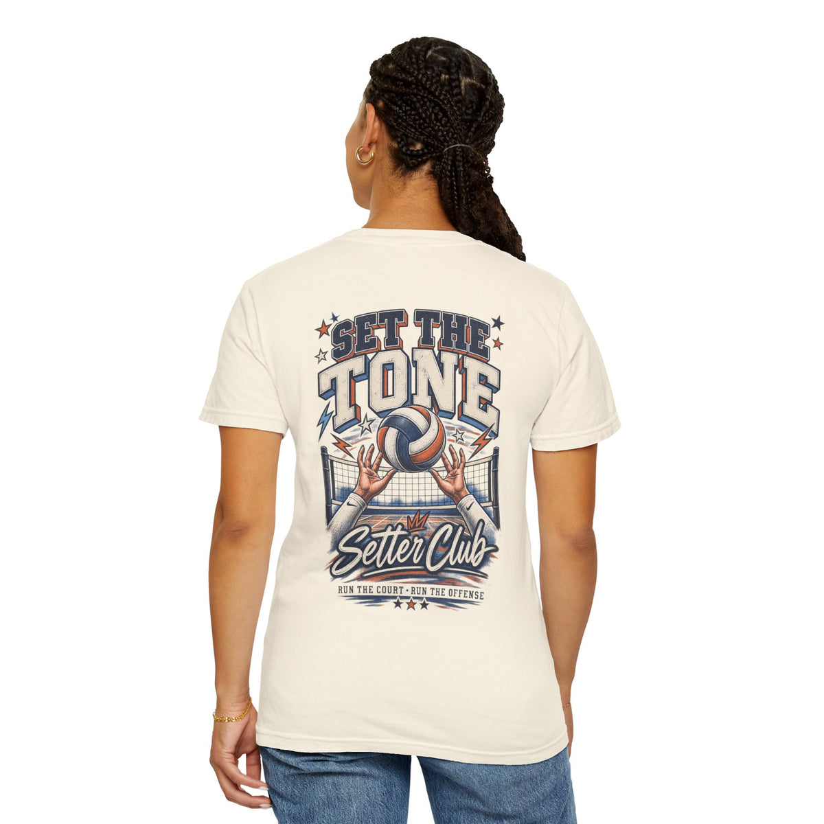 Set the Tone — Setter Club Volleyball Tee