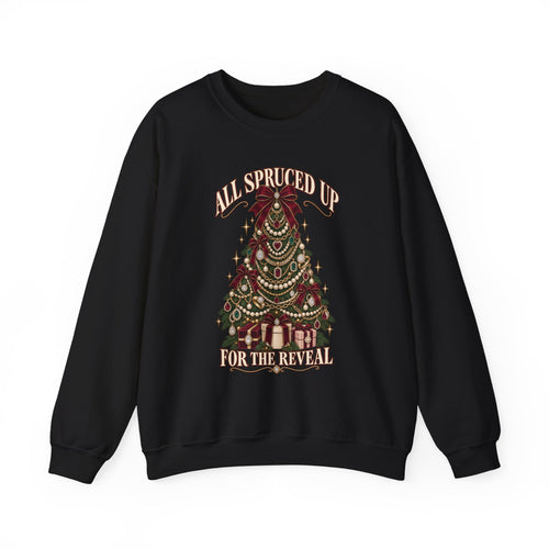 All Spruced Up for the Reveal Crewneck