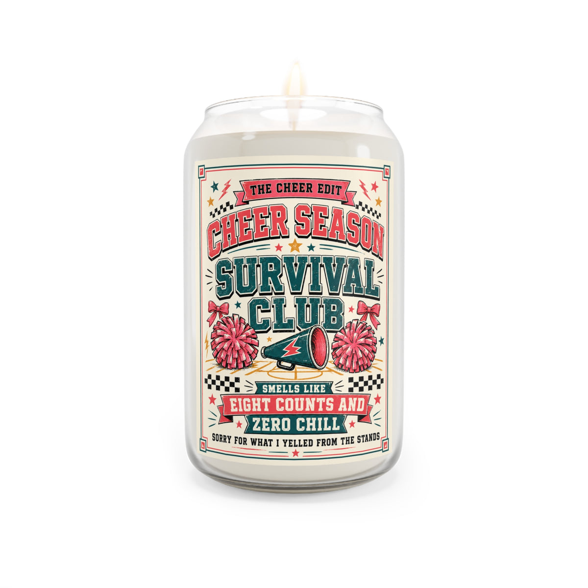 The Cheer Edit – Cheer Season Survival Club Candle