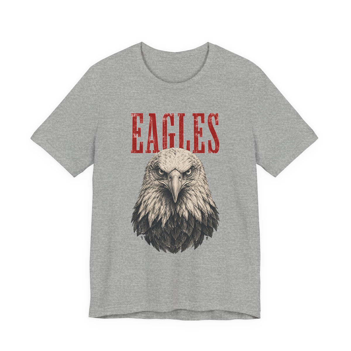 Vintage Eagles Mascot Bella+Canvas Graphic Tee