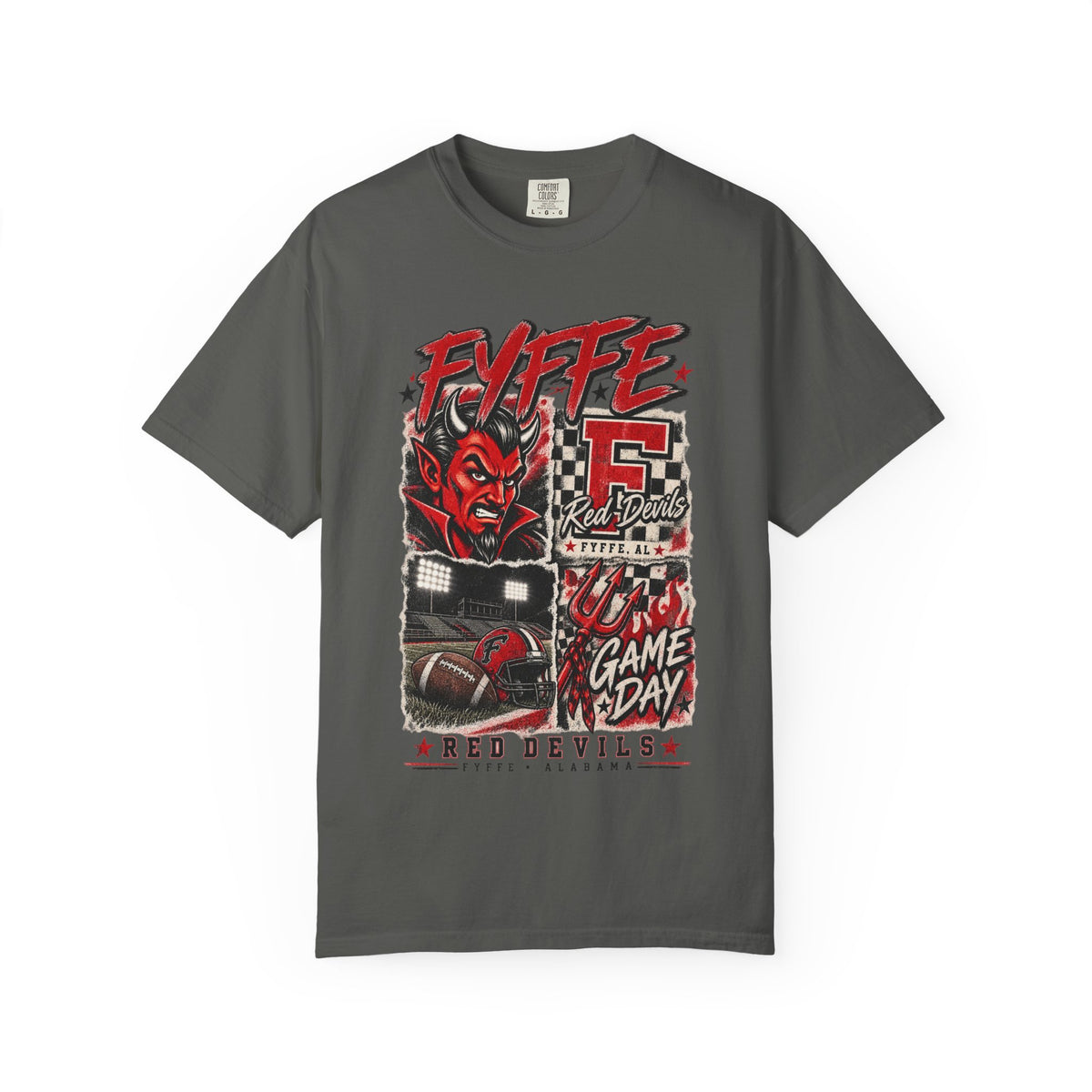 Fyffe Red Devils Game Day Graphic Tee
