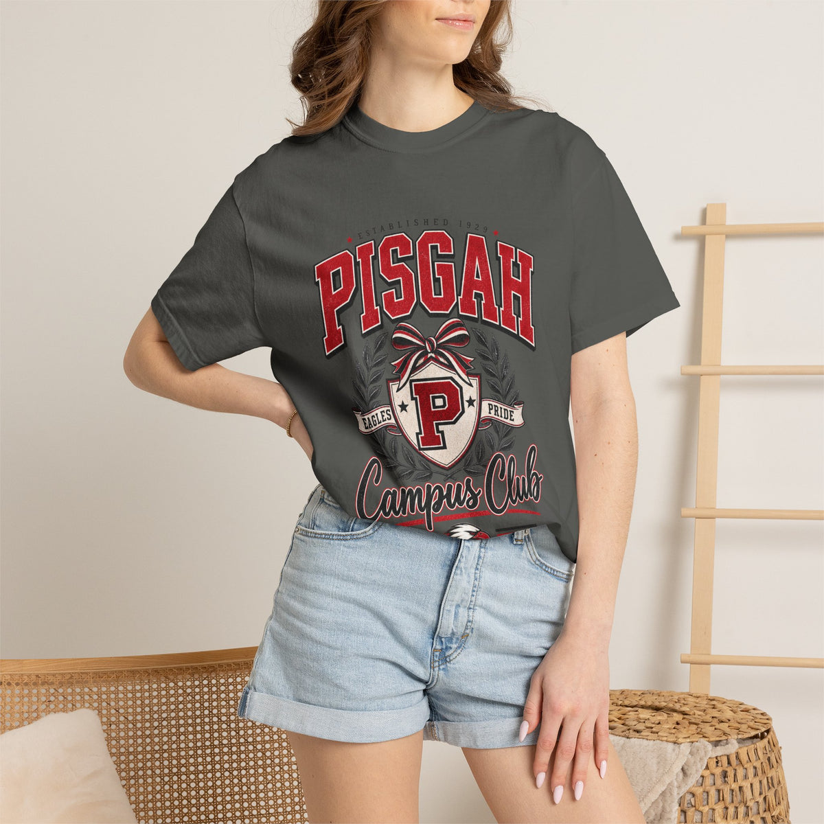 Pisgah Eagles Campus Club Graphic Tee