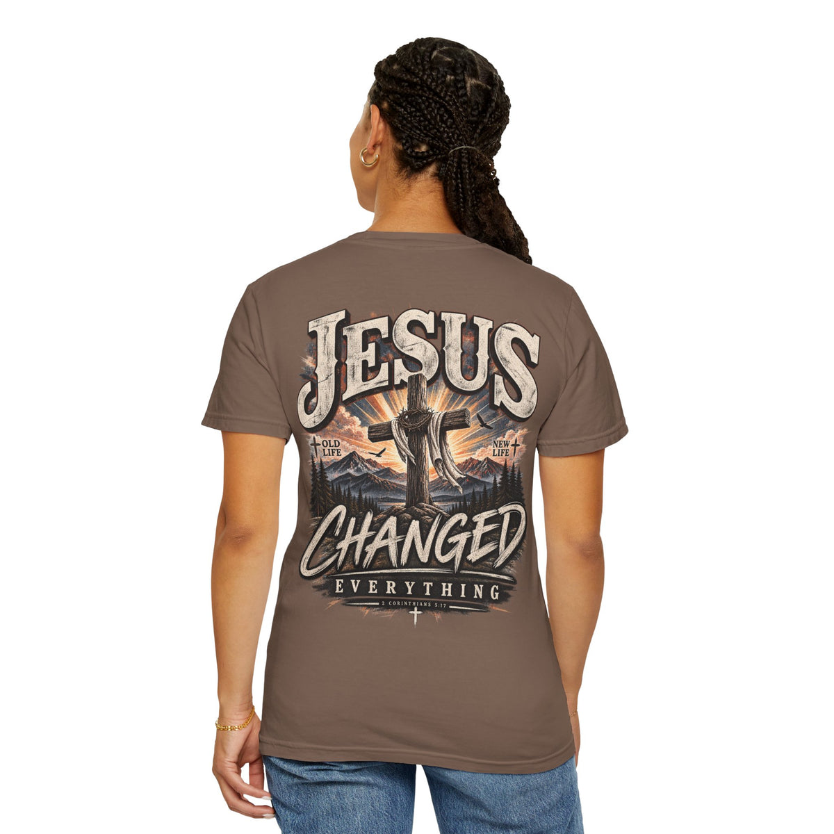 Jesus Changed Everything Vintage Faith Tee