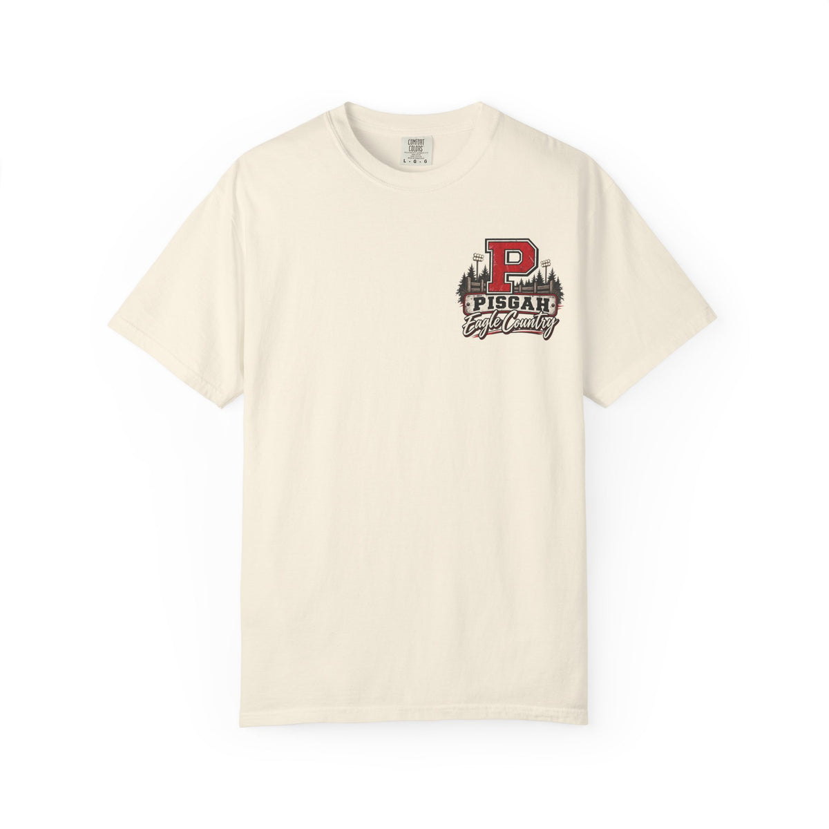 Pisgah Eagles Stadium Lights Hometown Tee