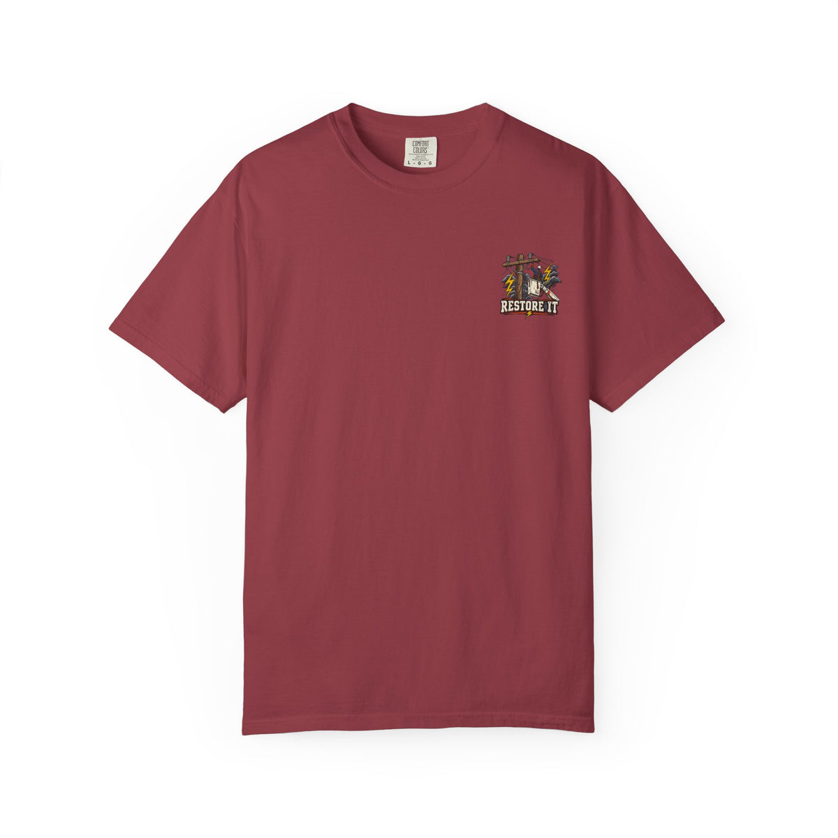 Everybody Loves Power Lineman Comfort Colors Tee