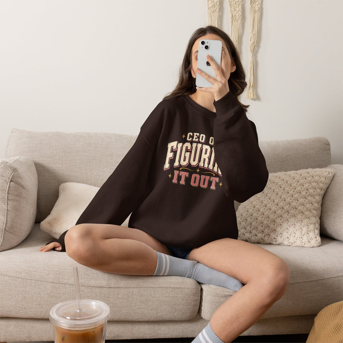 CEO of Figuring It Out Crewneck