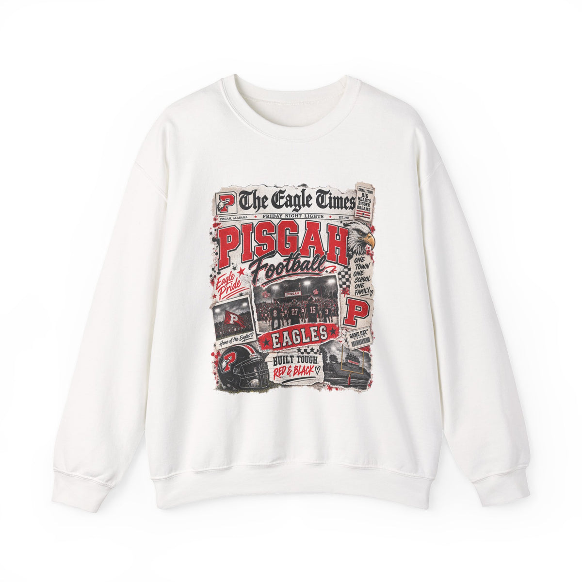 The Eagle Times Pisgah Football Crewneck
