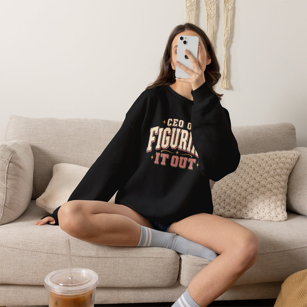 CEO of Figuring It Out Crewneck
