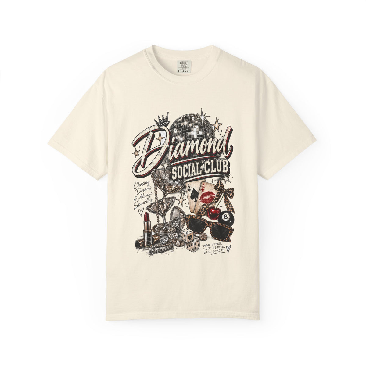 Diamond Social Club Vintage Graphic Tee