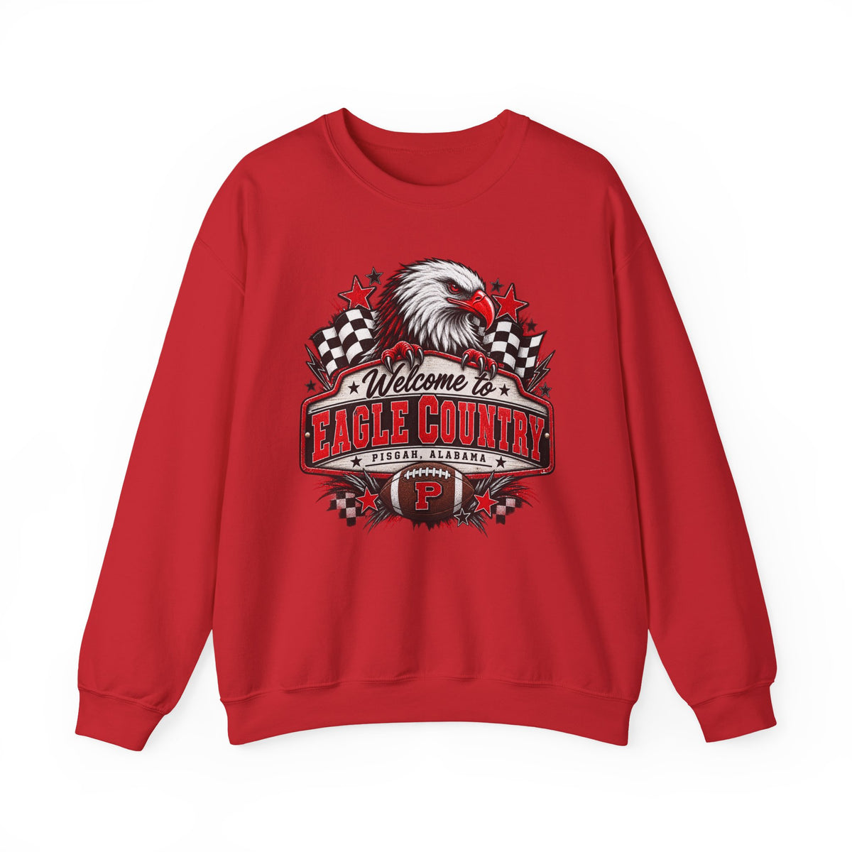Welcome to Eagle Country Pisgah Crewneck