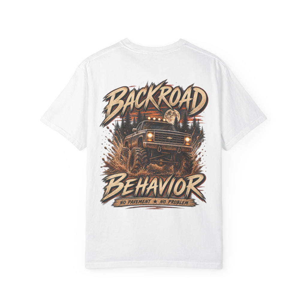 Backroad Behavior Comfort Colors Tee