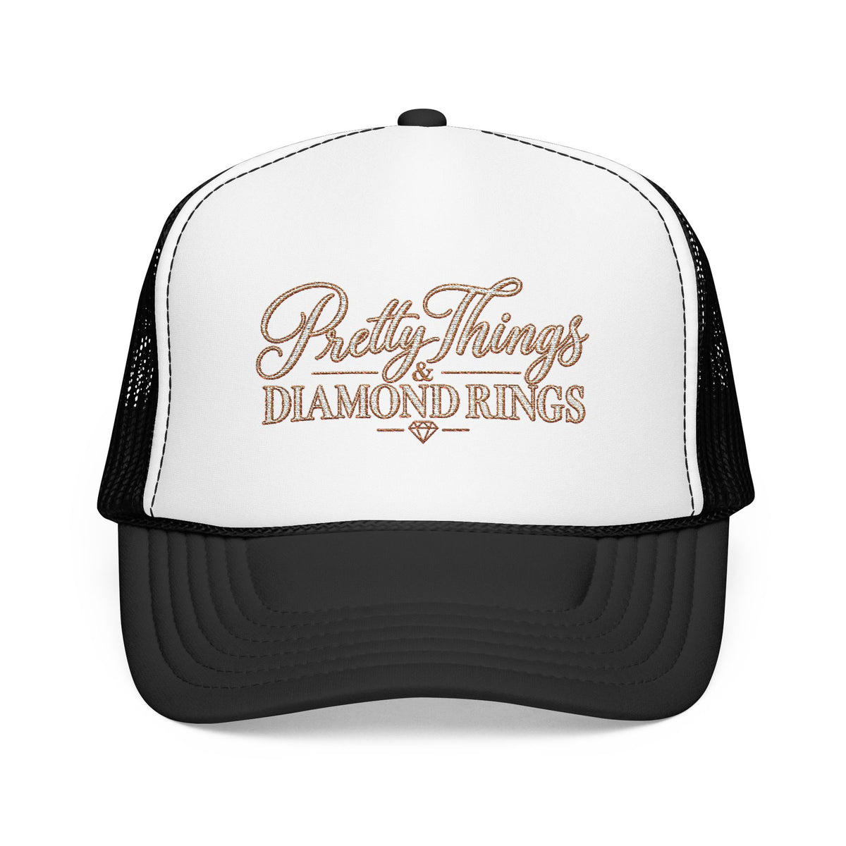 “Pretty Things, Diamond Rings” Trucker Hat
