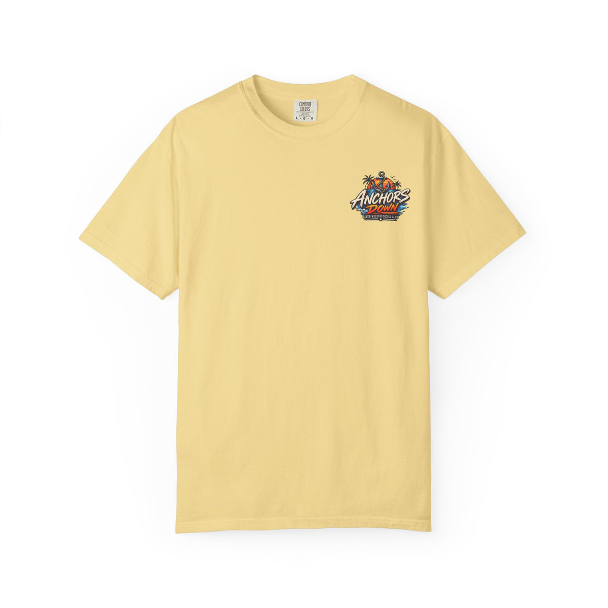 Anchors Down, Volume Up Comfort Colors Tee