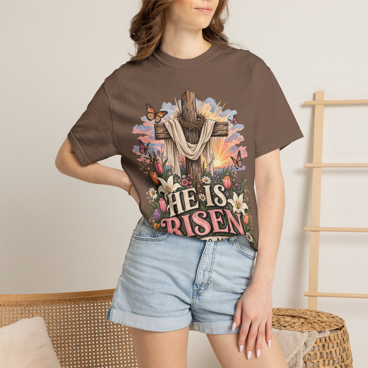 He Is Risen & So Am I Comfort Colors Tee