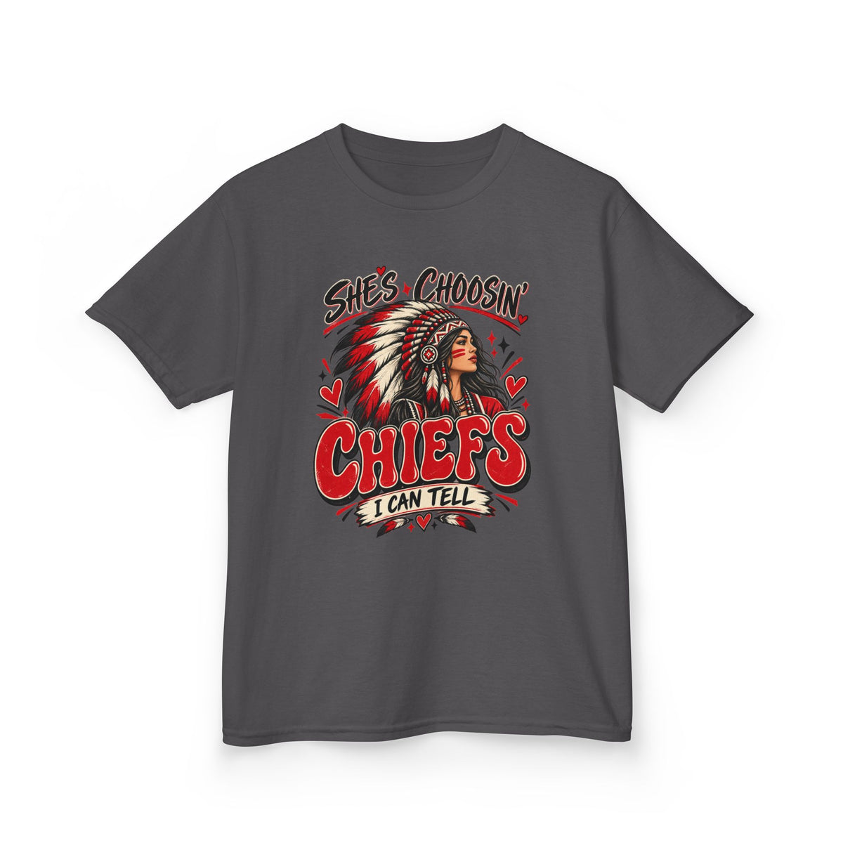 She’s Choosin’ Chiefs Youth Spirit Tee