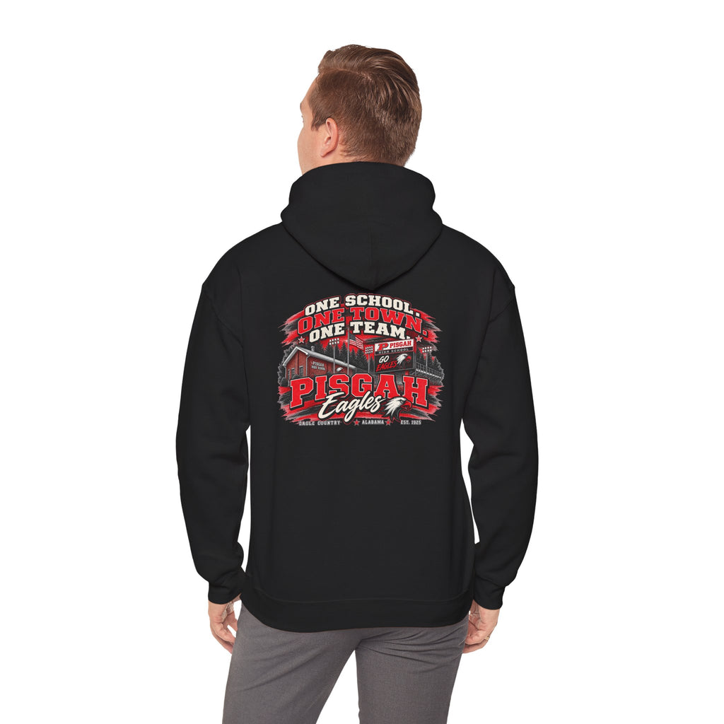 Pisgah Eagles One School One Town One Team Hoodie
