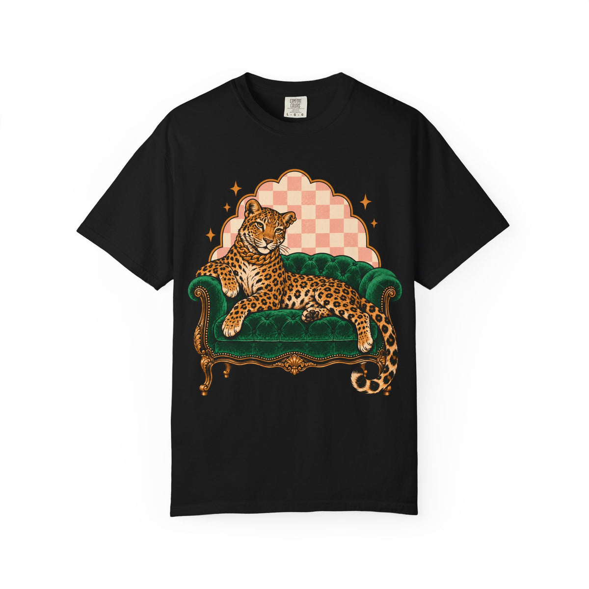 Boujee Leopard Lounge Graphic Tee