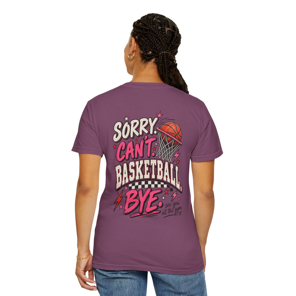 Sorry. Can’t. Basketball. Bye.