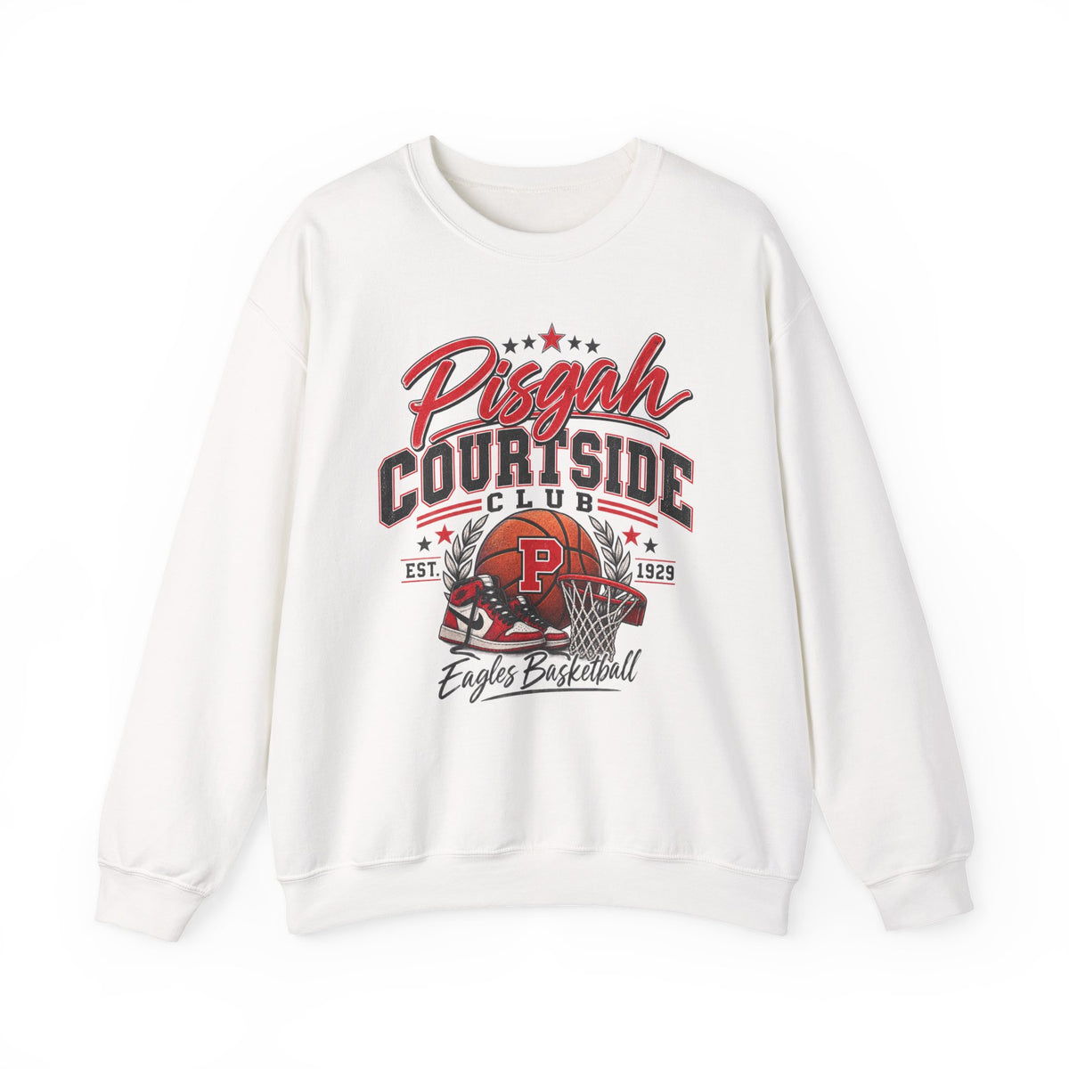 Pisgah Courtside Club Basketball Crewneck