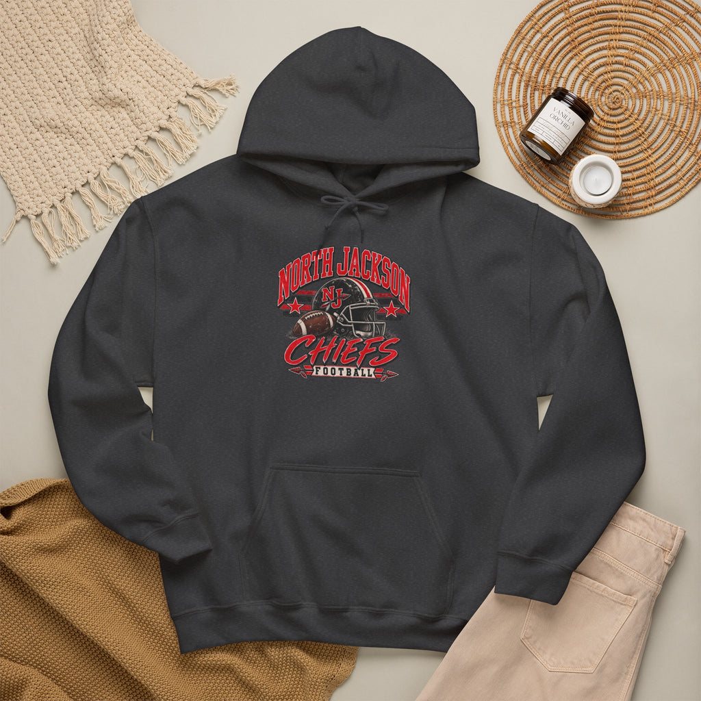 North Jackson Chiefs Vintage Football Hoodie