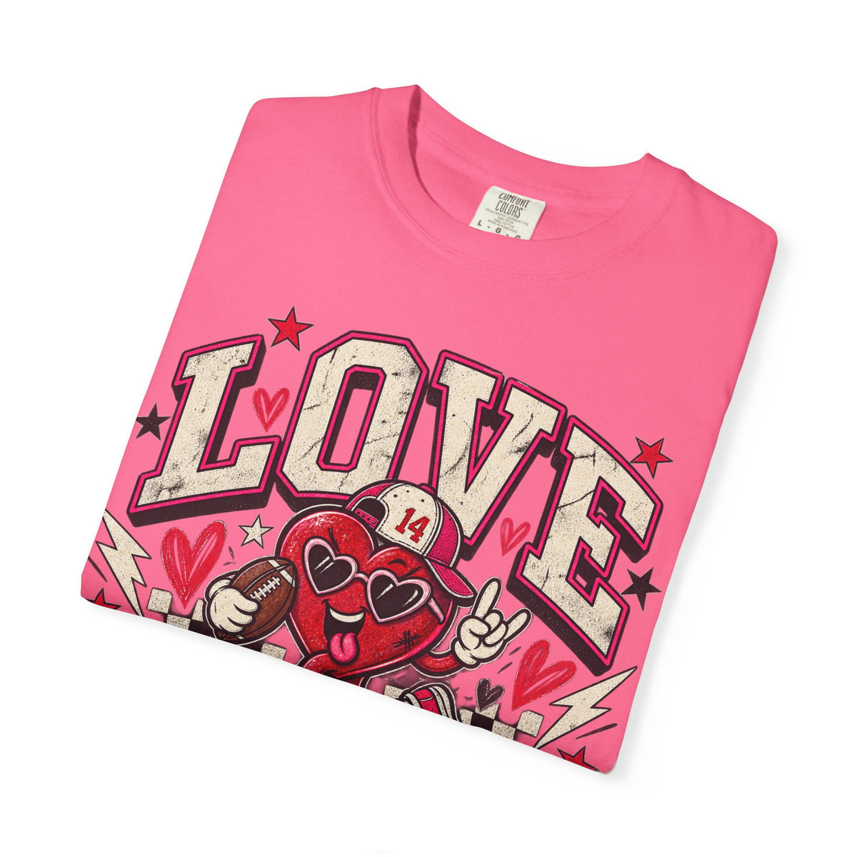 Love Is a Contact Sport Valentine Tee