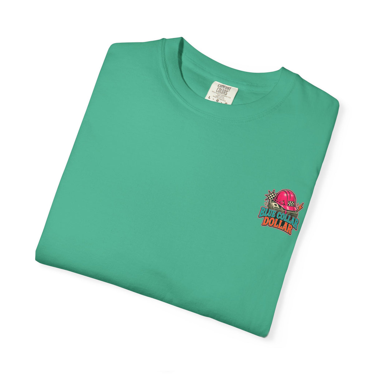 Spending That Blue Collar Dollar Pink Hard Hat Tee