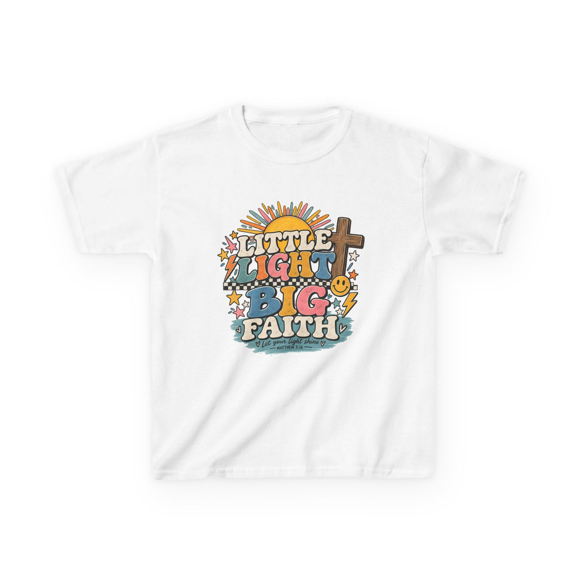 Little Light, Big Faith Youth Tee
