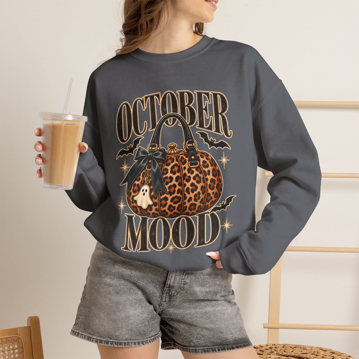 October Mood Halloween Crewneck