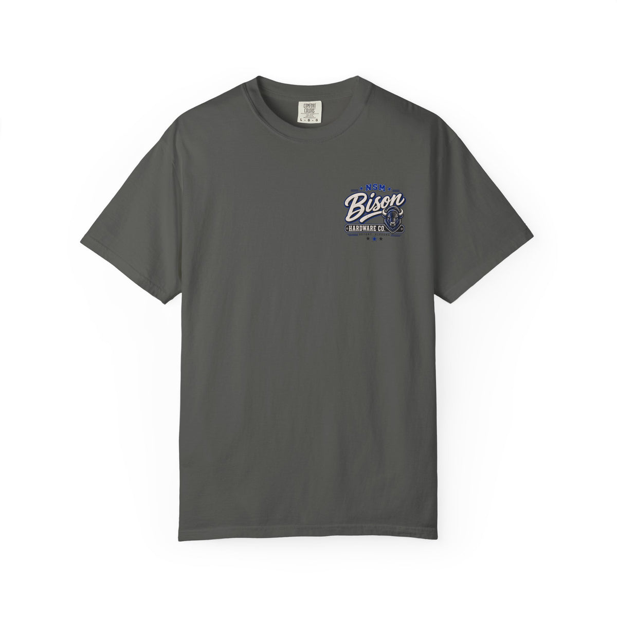 NSM Bison Hardware Co. Front & Back Tee