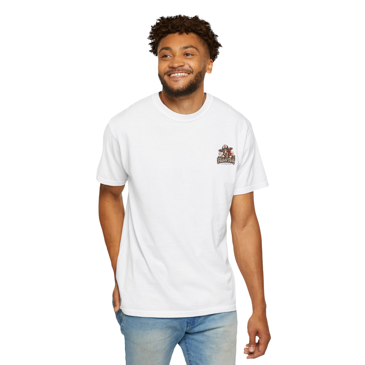 Pasture Party Social Club Comfort Colors Tee