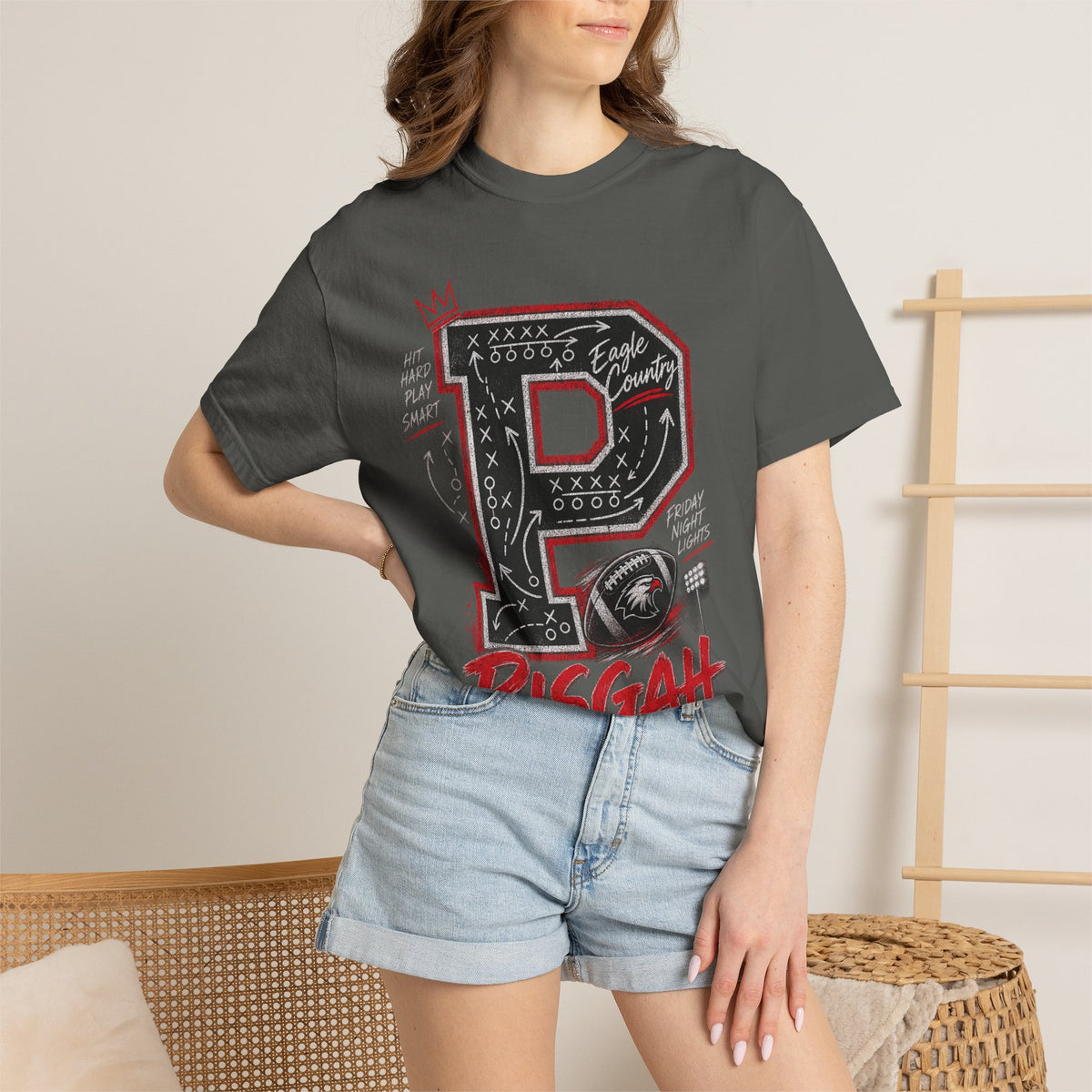 Pisgah Eagles Football Playbook Graphic Tee
