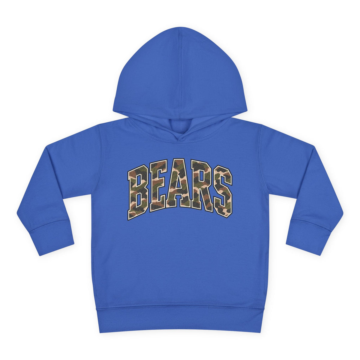 Toddler Bears Vintage Camo Hoodie