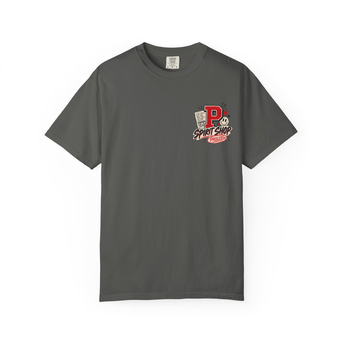 Pisgah Eagles Spirit Shop Receipt Comfort Colors Tee