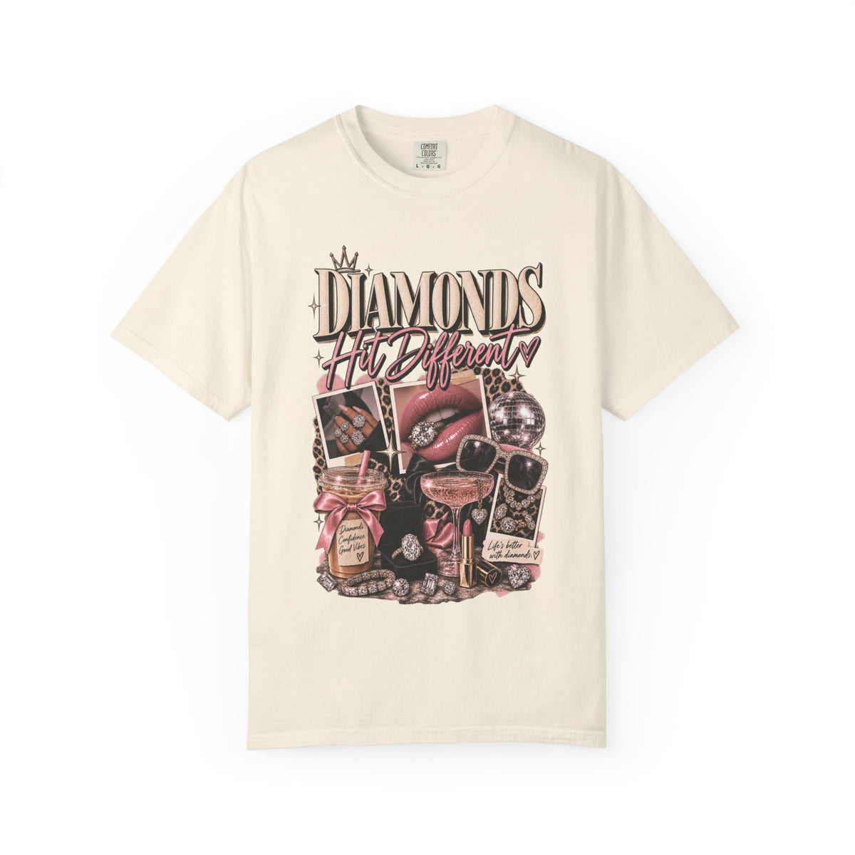 Diamonds Hit Different Graphic Tee