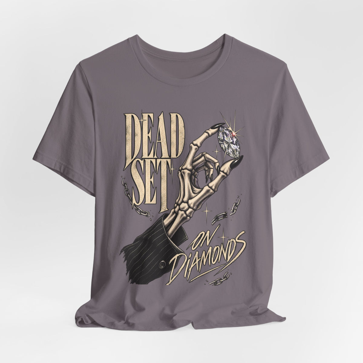 Dead Set on Diamonds Graphic Tee