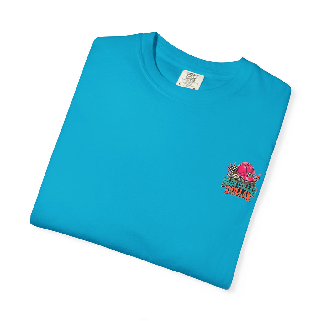 Spending That Blue Collar Dollar Pink Hard Hat Tee