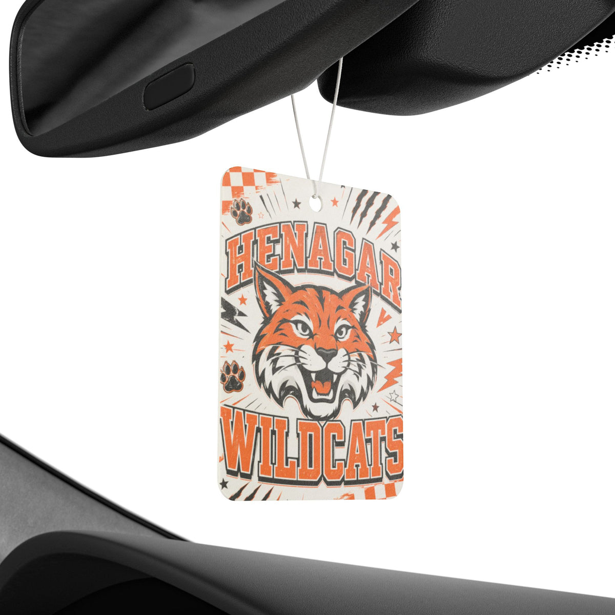 Henagar Wildcats Spirit Car Air Freshener