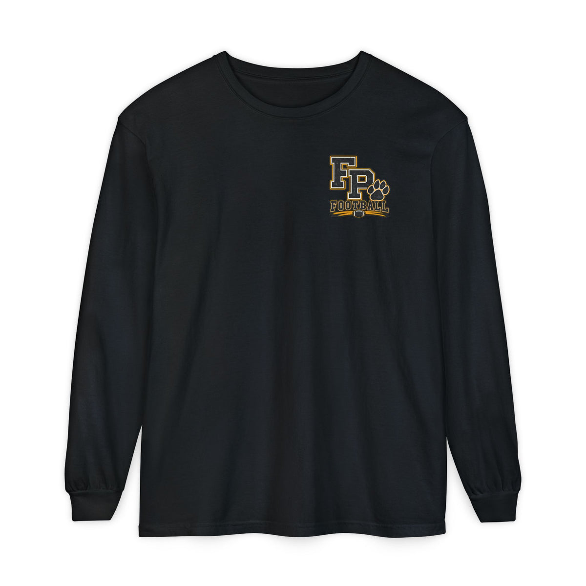 Fort Payne Wildcat Country Football Long Sleeve Tee