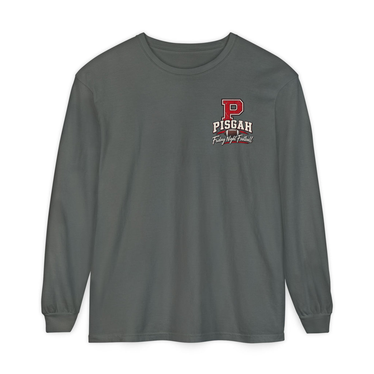 Pisgah Eagles Friday Night Lights Comfort Colors Long Sleeve