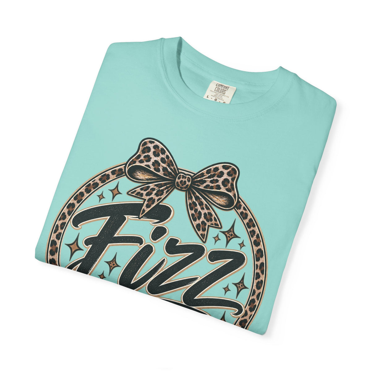 Fizz Social Club Vintage Leopard Graphic Tee