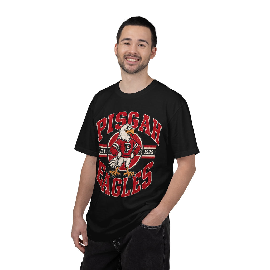 Pisgah Eagles Old School Mascot Graphic Tee