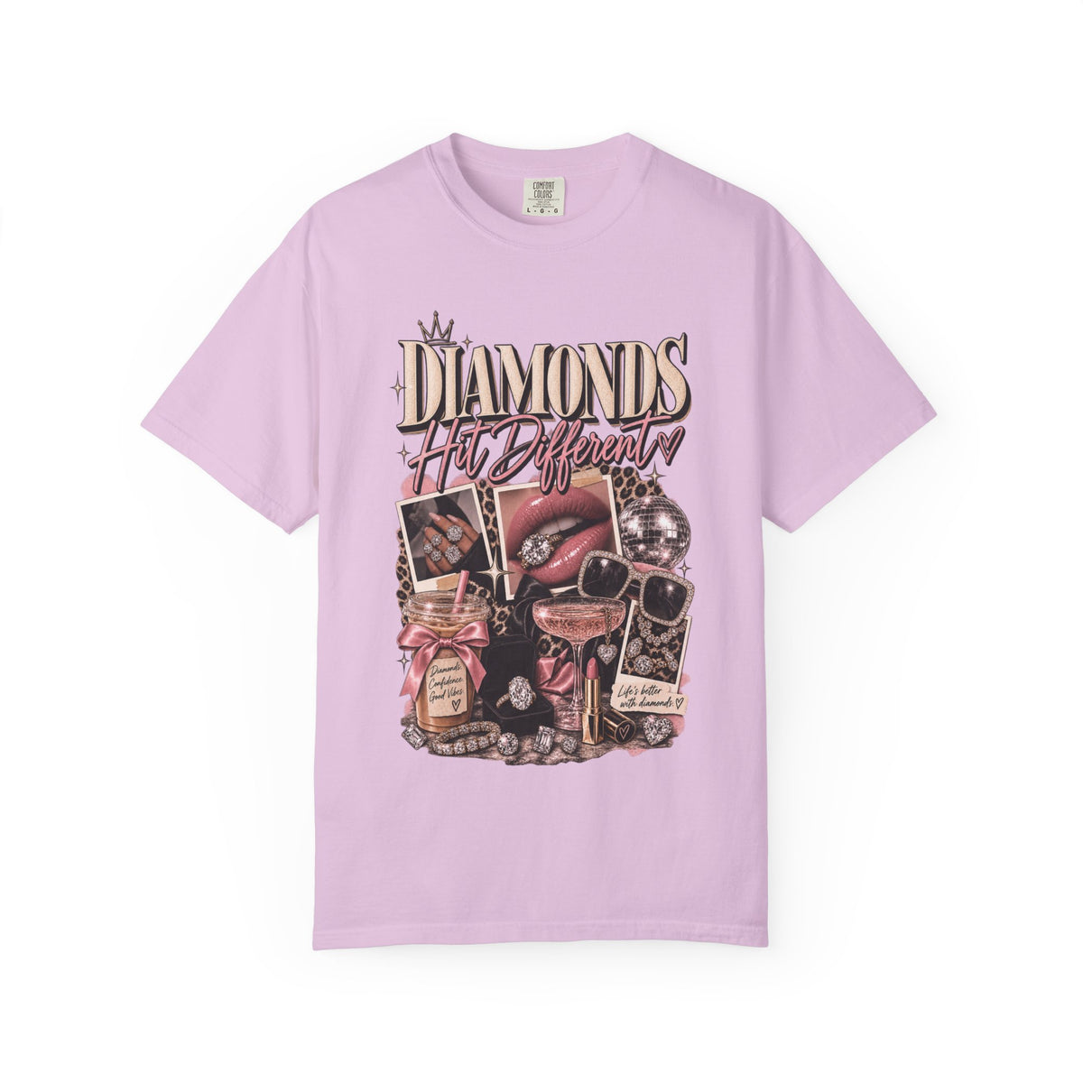 Diamonds Hit Different Graphic Tee