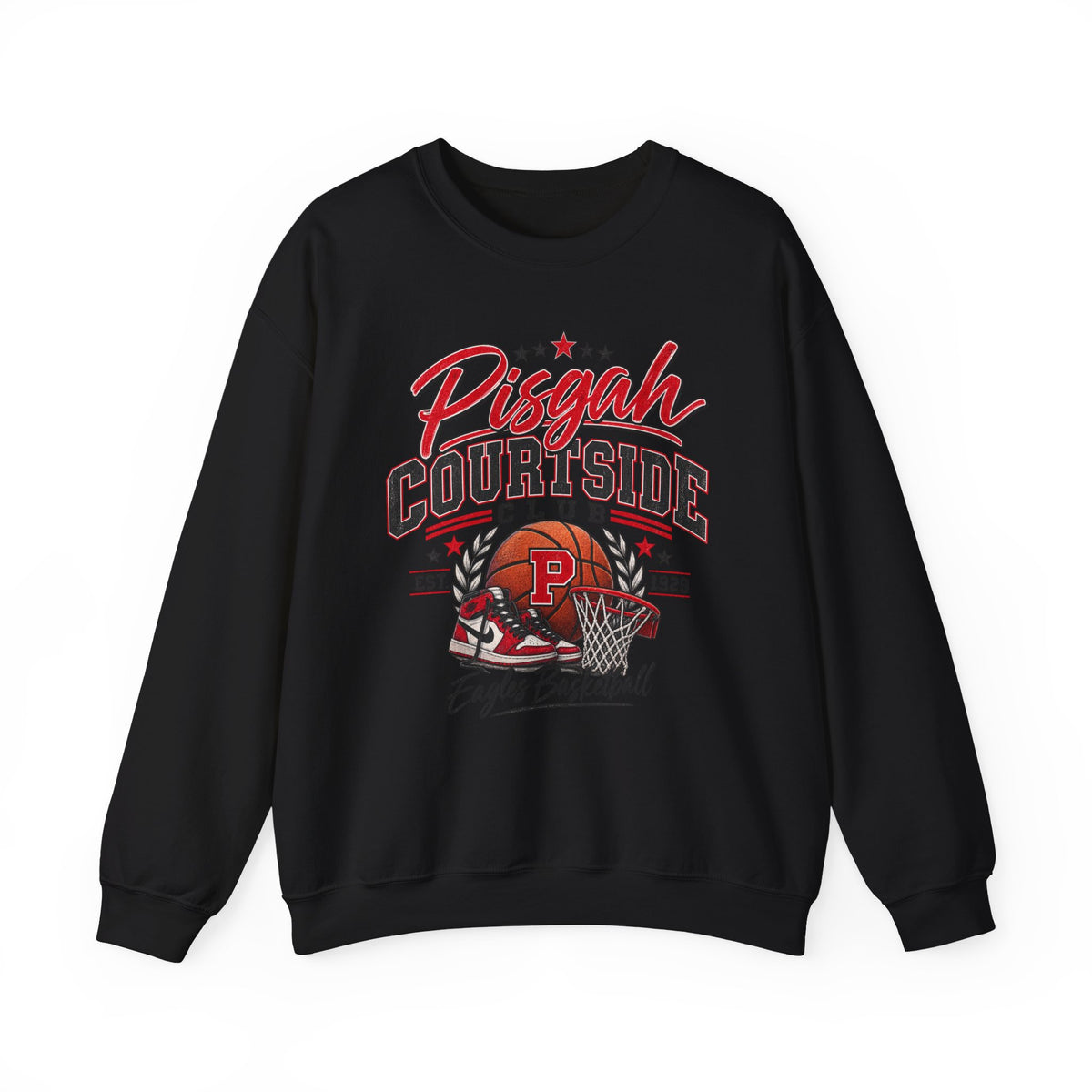 Pisgah Courtside Club Basketball Crewneck