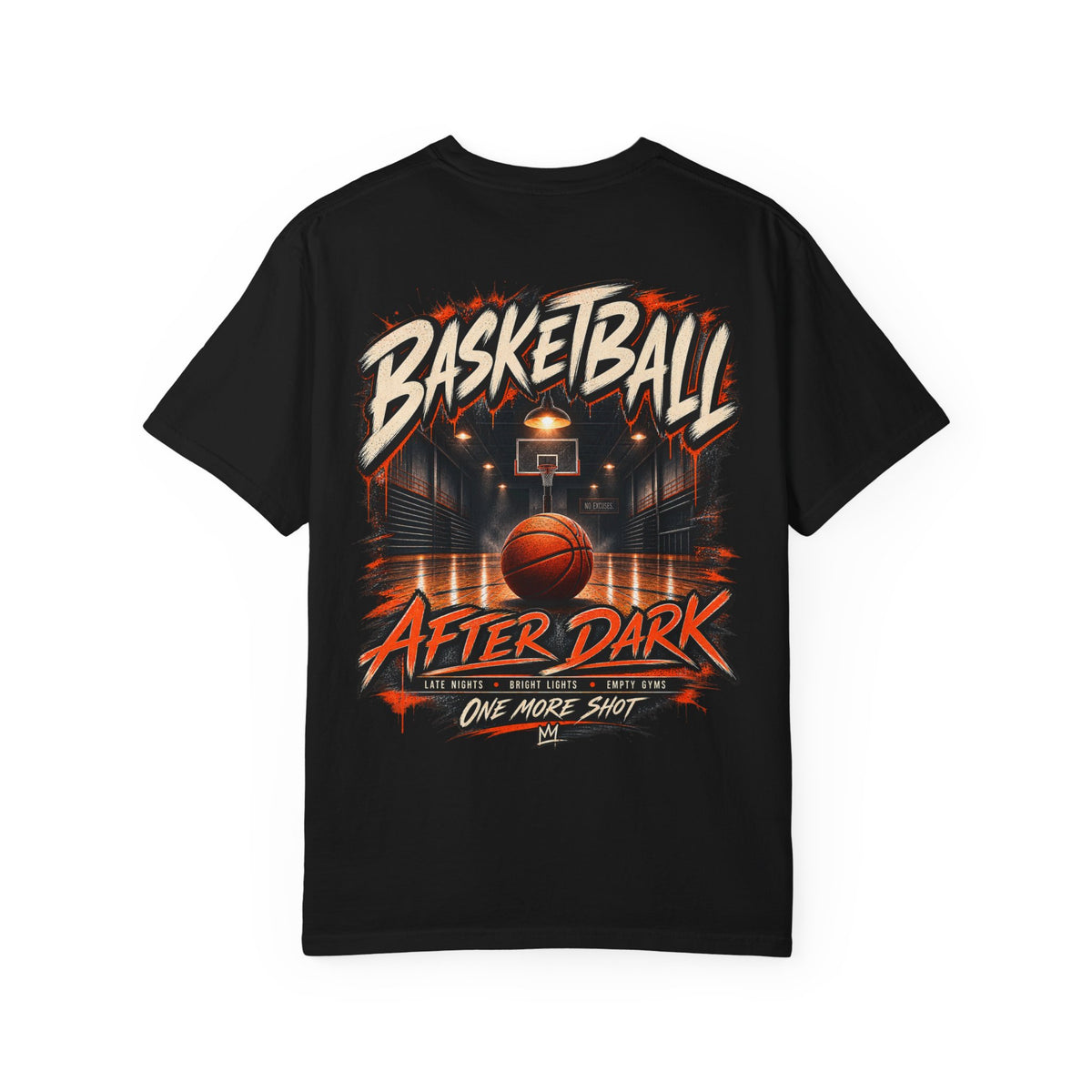 Basketball After Dark Comfort Colors Tee