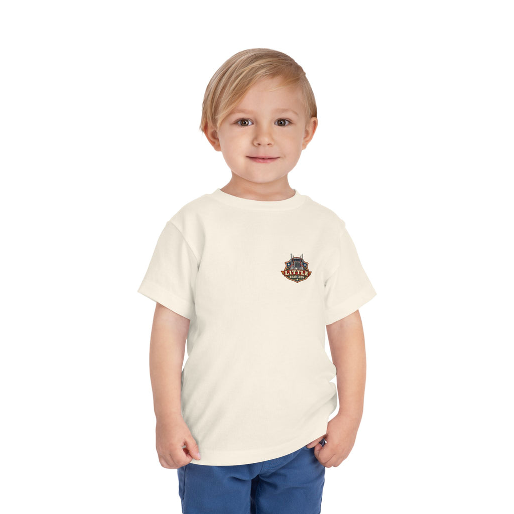 Little Road Crew Toddler Trucking Tee