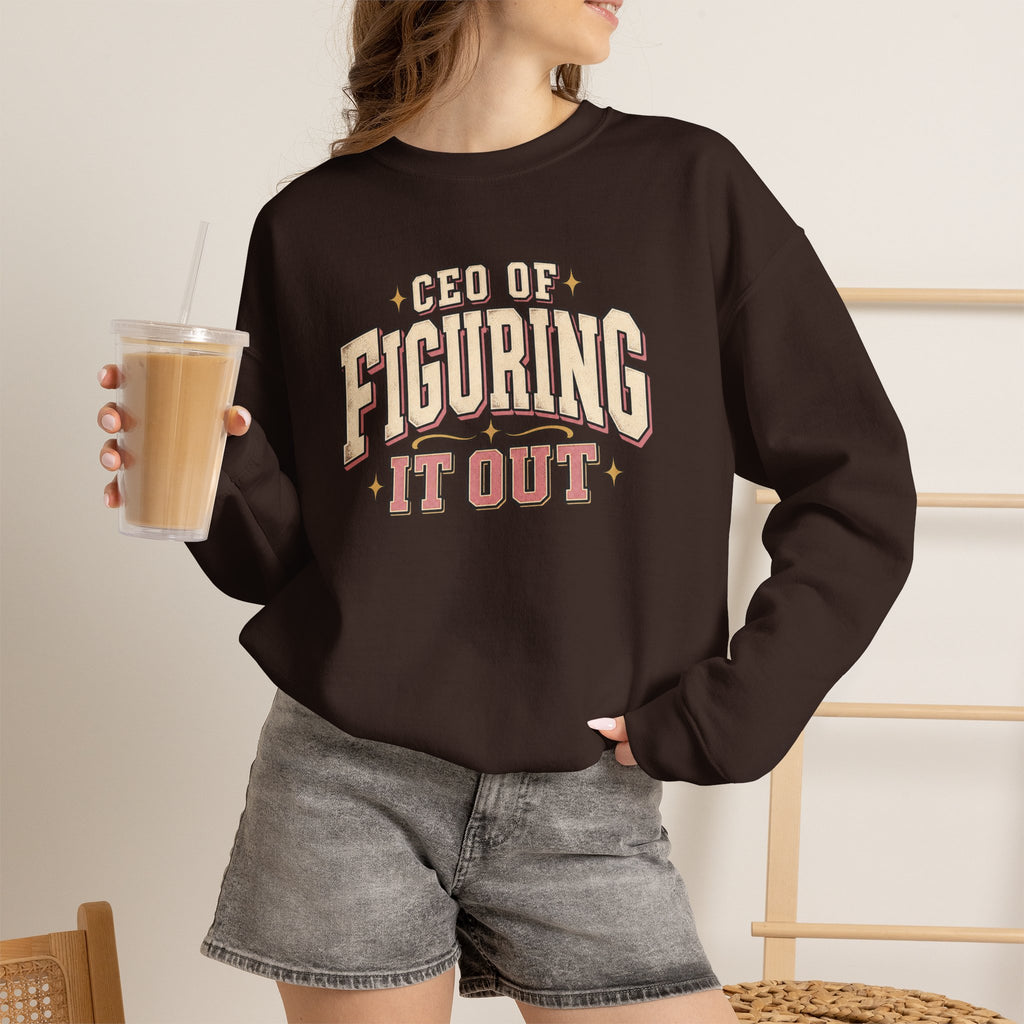 CEO of Figuring It Out Crewneck