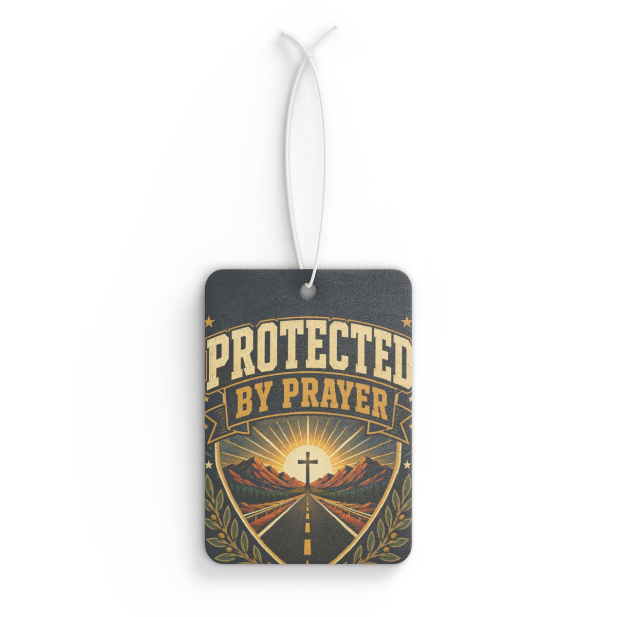 Protected by Prayer Car Air Freshener