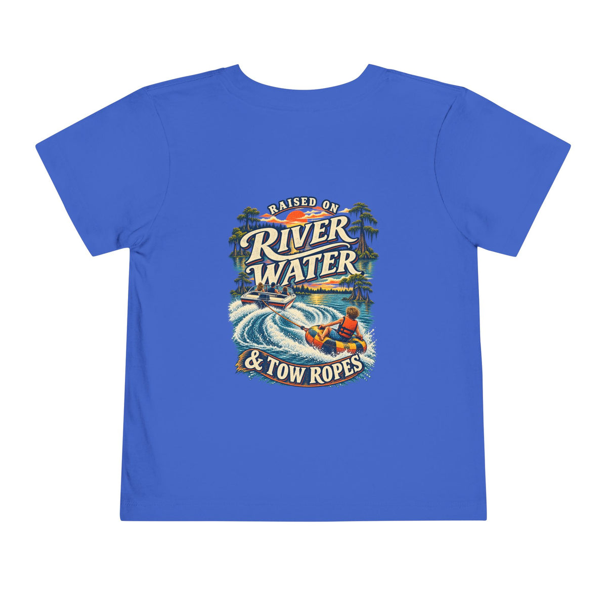 Raised on River Water & Tow Ropes Toddler Tee