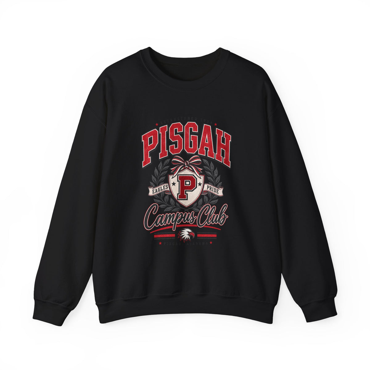 Pisgah Eagles Campus Club Crewneck